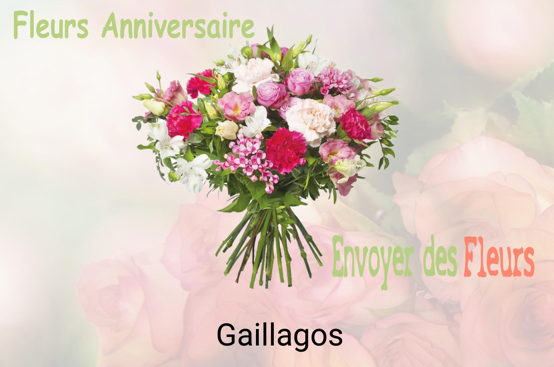 Bouquet de fleurs d’anniversaire livré à Gaillagos